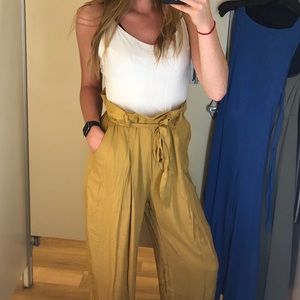 Yellow & White light Jumpsuit